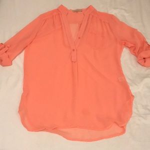 FUN2 FUN pink blouse